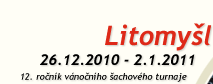 Litomyšl, 26.12.2010-2.1.2011, 12. ročník vánočního šachového turnaje