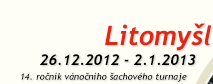 Litomyšl, 26.12.2012-2.1.2013, 14. ročník vánočního šachového turnaje